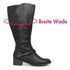 DAMEN REITSTIEFEL MIT REISSVERSCHLUSS – MITTELHOHE RUNDZEHEN